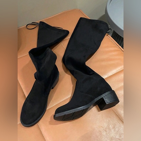 Thermal Lined Over The Knee Women's Boots, Black, US 5.5 (35) - Picture 5 of 14